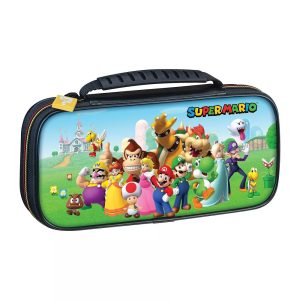 MARIO FAMILY NEW DELUXE TRAVEL CASE