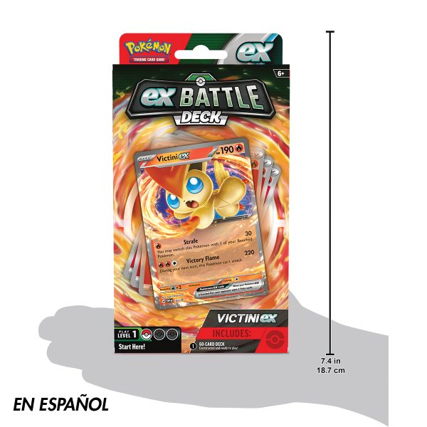POKEMON TCG VICTI/MIRAID EX BAT DECK SPA