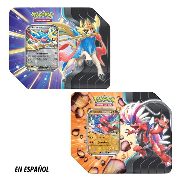 POKEMON TCG SLASHING LEGENDS TIN SPA